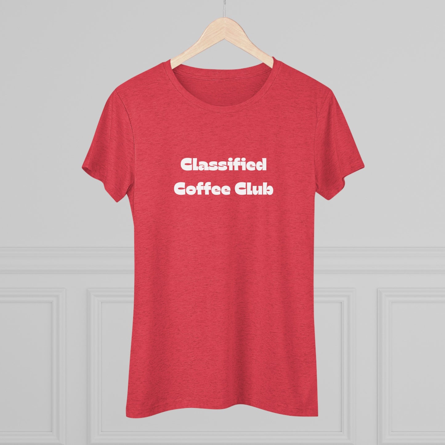 Women's Coffee Club Triblend Tee