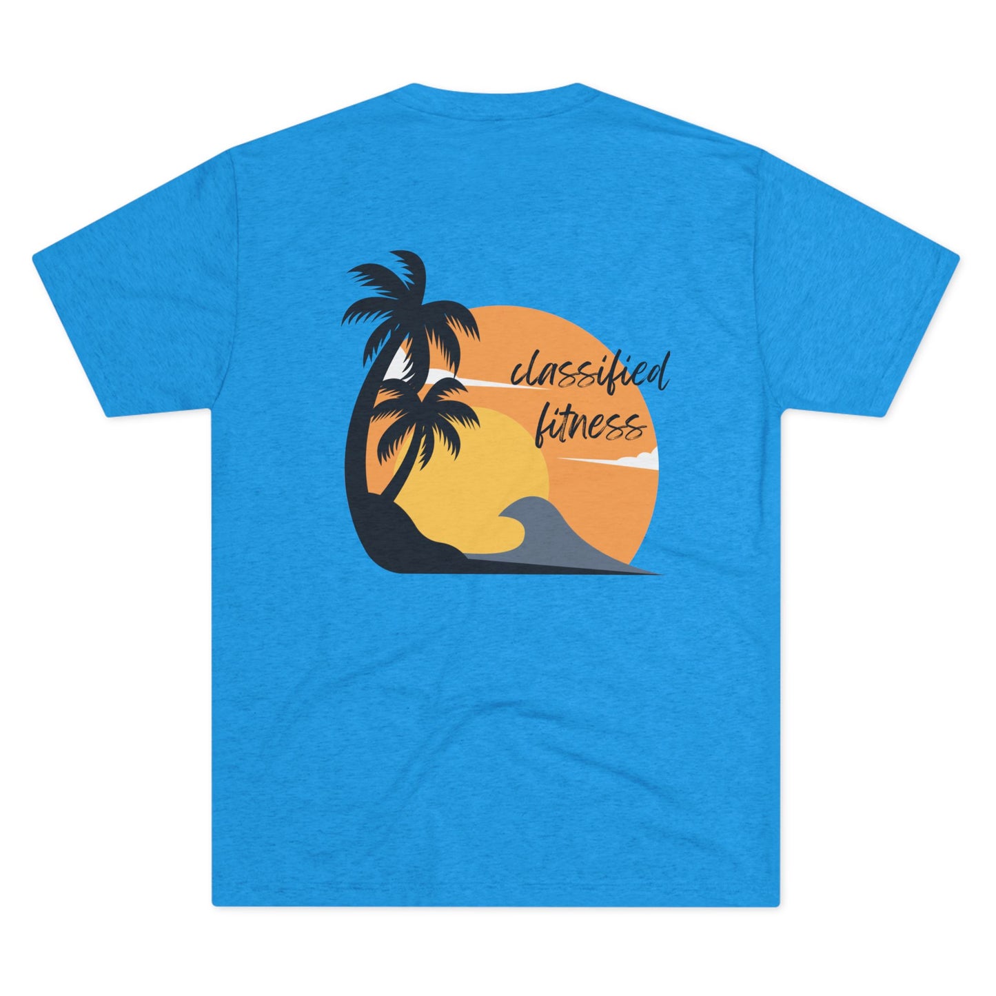 CCF Tropical Summer Unisex Triblend Tee