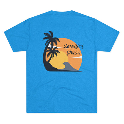 CCF Tropical Summer Unisex Triblend Tee