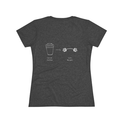 Women's Coffee Club Triblend Tee