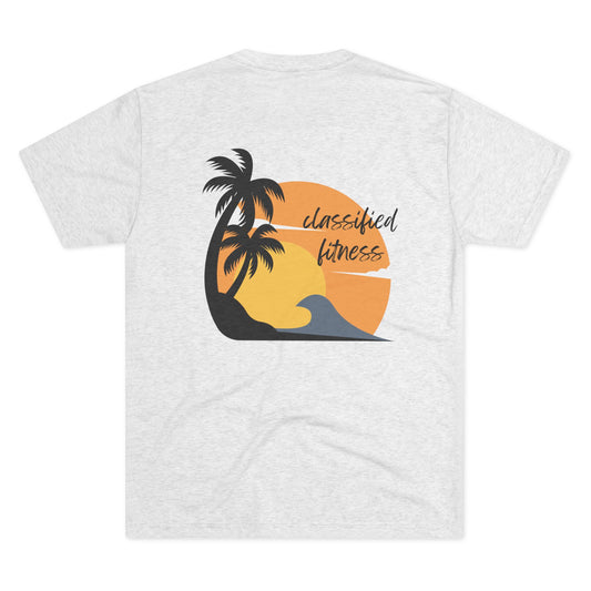 CCF Tropical Summer Unisex Triblend Tee