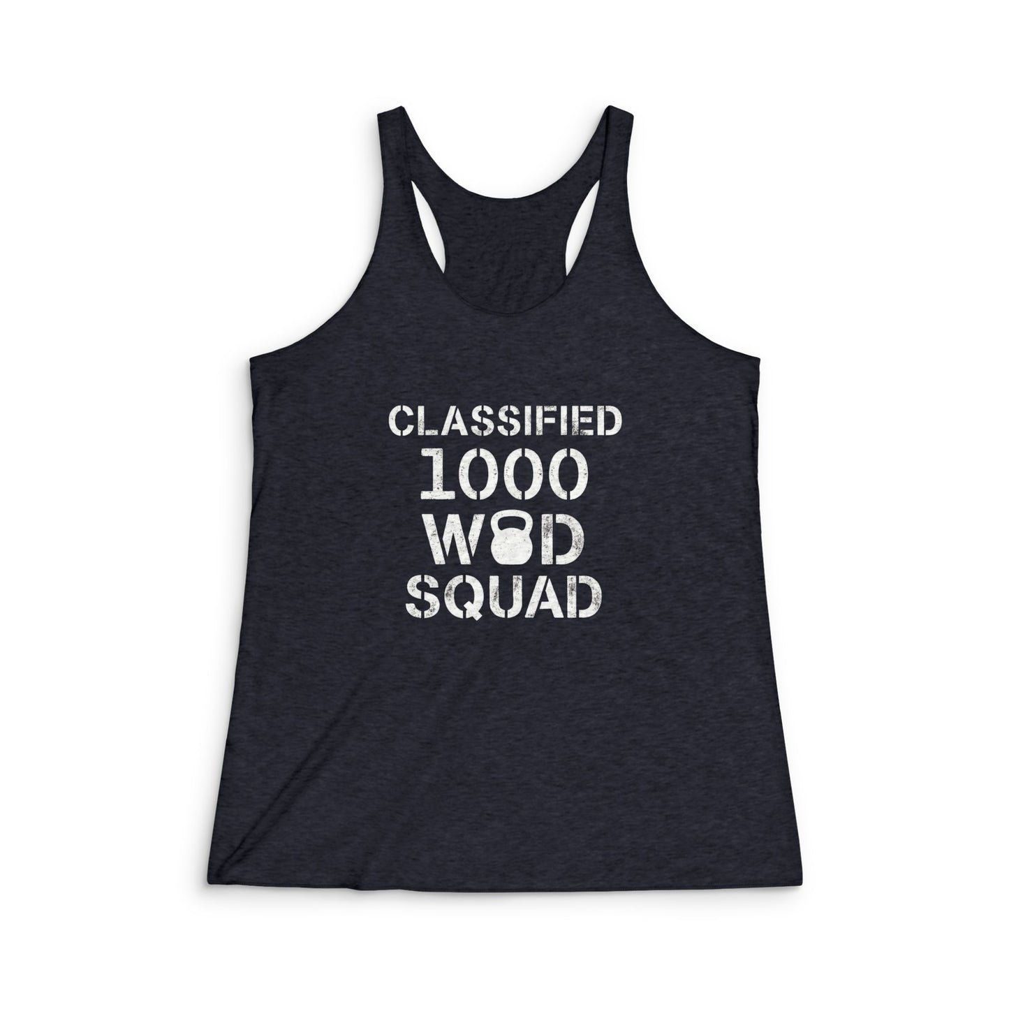Classified 1000 WOD Squad Racerback Tank — Women's Fitness CrossFit Gym Tank Top
