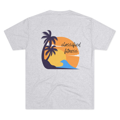 CCF Tropical Summer Unisex Triblend Tee