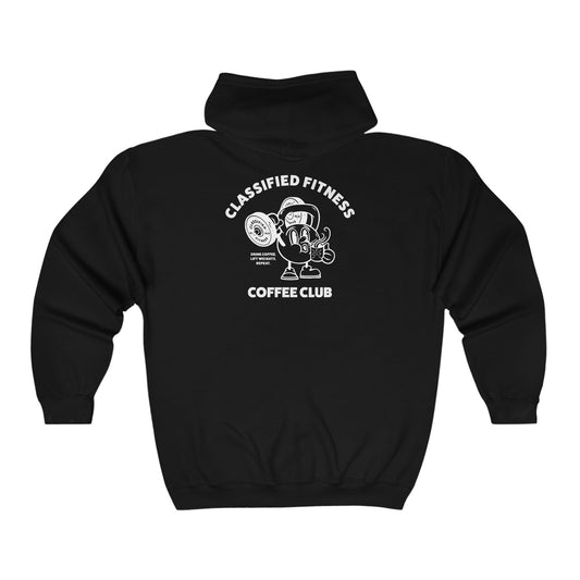 Coffee Club 2.0 Unisex Heavy Blend™ Zip Hooded Sweatshirt