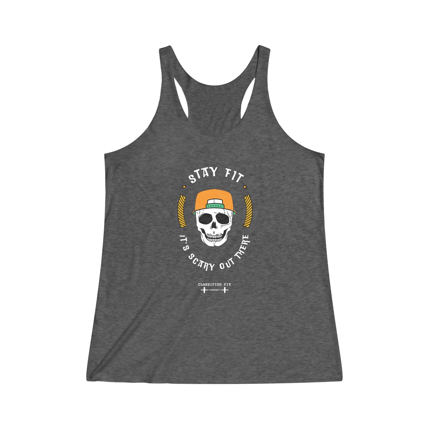 2024 Stay Fit Women's Tri-Blend Racerback Tank